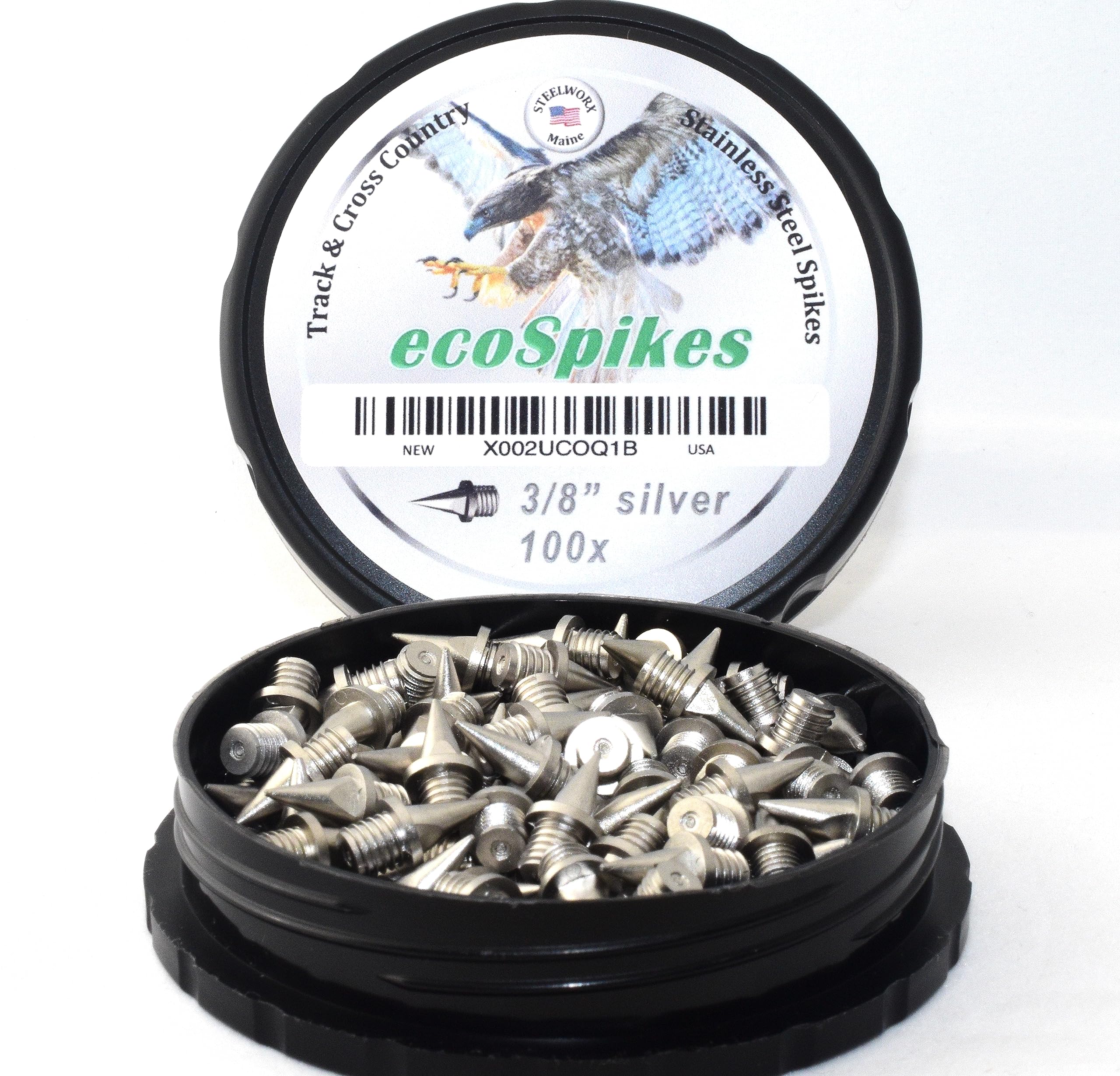 Stainless Steel Track and Cross Country Spikes 3/8
